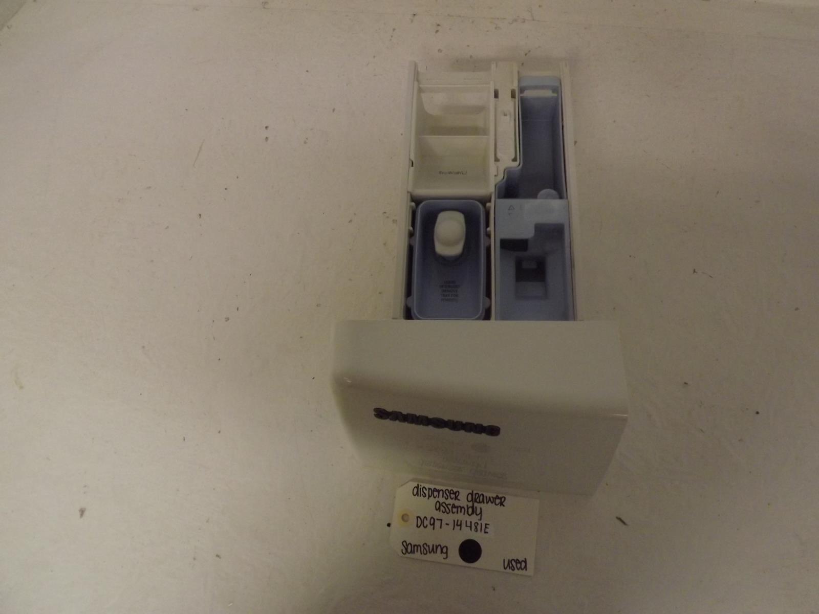 Samsung Washer DC97-14481E Dispenser Drawer Assembly Used Samsung Washer DC97-14481E Dispenser Drawer Assembly Used